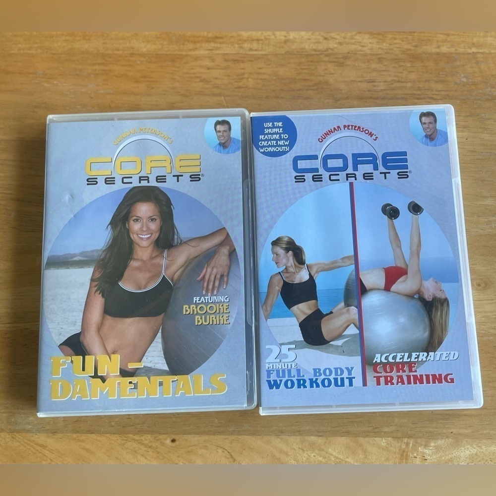 Set of 3 Gunnar Peterson’s Core Secrets